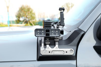 Pièces de carrosserie Réservoir 300 Accessoires Supports de montage de lumière de projecteur de pilier A pour GWM