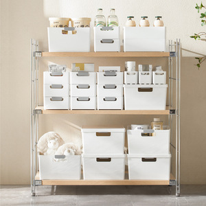 HeDou <b>Storage</b> <b>Boxes</b> Rectangular With Lid Stackable For Kitchen <b>Drawer</b> Organizing Home Furnishings - Product Image 2
