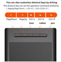 Huion — tablette graphique portable WP9622, signature, USB, pour dessin digital