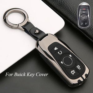 Étui à clés de <span class=keywords><strong>voiture</strong></span> de luxe pour Buick-Envision/LaCrosse/Regal / Enclave | Housse de <span class=keywords><strong>clé</strong></span> haut de gamme avec <span class=keywords><strong>coque</strong></span> de protection et porte-clés - Product Image 2