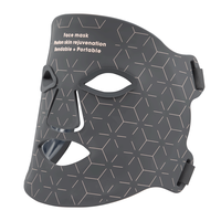Masque facial LED à lumière rouge 630 nm, très vendu, appareil de photothérapie portable pour la beauté
