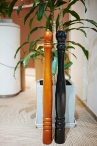 Moulin à sel et à poivre <span class=keywords><strong>en</strong></span> caoutchouc et <span class=keywords><strong>bois</strong></span> écologique extra large de 20 pouces (50 cm) avec noyau <span class=keywords><strong>en</strong></span> acier inoxydable, bouton rotatif, moulin manuel pour restaurant - Product Image 2