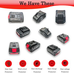 18V 4Ah 可充电锂电池 BAT610G，BOS 无线冲击锤、电钻起子的替换电池 - Product Image 4