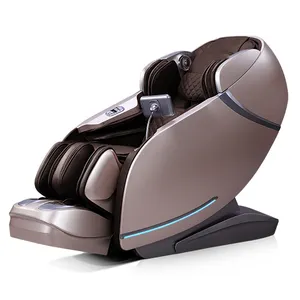 उच्च गुणवत्ता लक्जरी पु चमड़े शून्य गुरुत्वाकर्षण Ergonomic मालिश कुर्सी के लिए अवरक्त भौतिक चिकित्सा