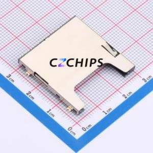 MT102012552 SD Card / Memory Card Connector SMD Connector Self-Return Type Card Holder - Product Image 1