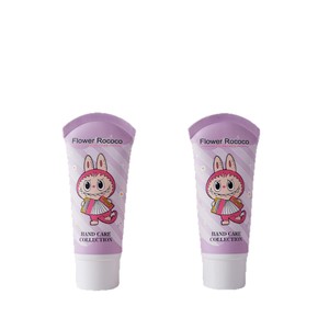 Flower Rococo Hand Care Cream 5 300ml Cosmetic Packaging Plastic Tube Screen Printing - Product Image 5
