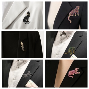 Pin <span class=keywords><strong>de</strong></span> personalidad europea para <span class=keywords><strong>hombre</strong></span>, broche <span class=keywords><strong>de</strong></span> leopardo <span class=keywords><strong>de</strong></span> lujo Vintage, accesorios <span class=keywords><strong>de</strong></span> <span class=keywords><strong>ropa</strong></span> <span class=keywords><strong>de</strong></span> animales, broche transfronterizo - Product Image 6