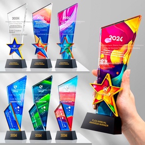 <span class=keywords><strong>2025</strong></span> tùy chỉnh pha lê <span class=keywords><strong>Trophy</strong></span> sáng tạo UV in đồ họa tuyệt vời quà lưu niệm cho nhân viên bán hàng đội vô địch danh hiệu - Product Image 2