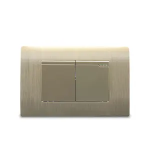 US standard hot selling Wall Light Switch Socket 1gang way 1 control small rocker Switch Peru Ethiopia South America