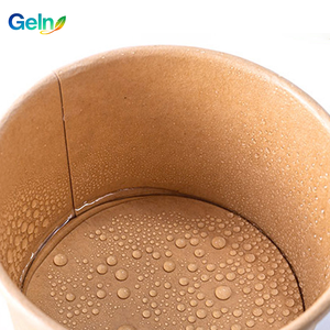 Bol à ramen <span class=keywords><strong>jetable</strong></span> en papier kraft, bols à salade avec couvercle - Product Image 4