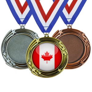 Medallas Escolares de Conquista de Fútbol, Voleibol, Jiu-Jitsu Brasileño y Ruso, Premios Muay Gold Chef Cherry Dragonboat - Product Image 2