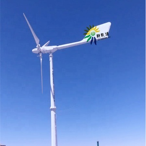 Sistema de conexión a red solar/eólica trifásico de accionamiento directo Windspot 3KW con aerogenerador de paso variable y generador HLD de 4KW y 4M, aerogenerador de 3KW - Product Image 2