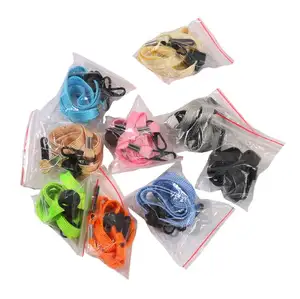 Cheap Colorful Adult   Child Windproof rope Lanyards polyester masking Lanyards