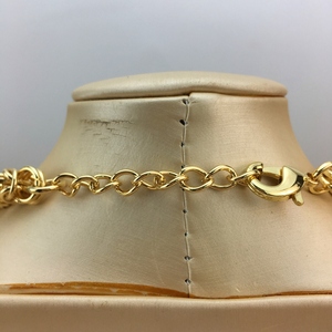 Joyería de alta calidad, cadena cubana Popular, conjuntos de joyería brasileña para <span class=keywords><strong>mujer</strong></span>, regalo de fiesta FHK19830 - Product Image 4