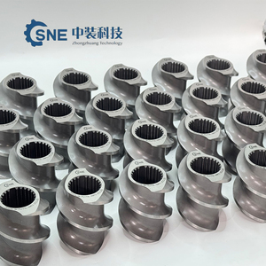 Elemento a Vite per Estrusore a Doppia Vite OEM, Parti per Estrusione ad Alta Efficienza e Resistenza all'Usura - Product Image 1