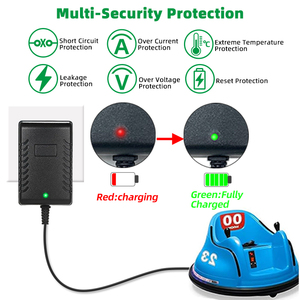 Chargeur de batterie personnalisé en usine, 6V 1A DC, en matériau PC, pour les jouets de voiture électriques pour enfants - Product Image 3