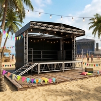 Scène de spectacle à faible coût, podium modulable, scène de concert en vente