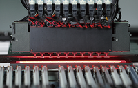 Charmhigh Meilleure Vente RS10 Machine de Placement SMT Entièrement Automatique à 10 Têtes Haute Vitesse pour Ligne de Production LED CMS