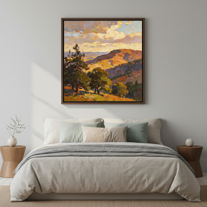 Peinture murale suspendue dessinée à la main pour salon, décoration murale de fond de canapé, peinture abstraite texturée pour sol - Product Image 1