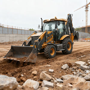 Отличная система охлаждения, мини-экскаватор-погрузчик 4x4, навесное оборудование, сельскохозяйственный трактор EPA с двигателем и подшипниками - Product Image 1