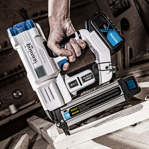 Pistola de Clavos Inalámbrica de 20V, Clavadora y Grapadora, con Batería de Litio, para Trabajos en Madera - Product Image 4