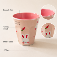 Tasses à café classiques mignonnes en mélamine, motif dessin animé, pour enfants, avec logo personnalisé, vente en gros, idéales pour la rentrée scolaire