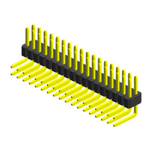 Conector de pines de latón de doble fila de 1.00mm*1.00mm para aplicaciones de PCB - Product Image 1