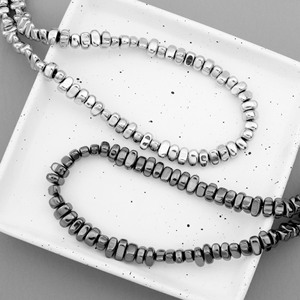 Collier ras du cou double couche au design de niche, style hip-hop, en acier titane, unisexe, bijoux de mode, vente en gros - Product Image 2