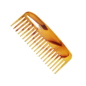 Peigne à dents larges en acétate, grande taille, pour usage domestique, outil de coiffure pour cheveux raides, outil de salon - Product Image 4