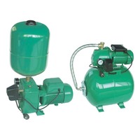 Pompe à eau de surpression portable pour usage domestique, série AUJET-100L, 220V, 0,75 kW, 1 CV, réservoir d'air haute pression