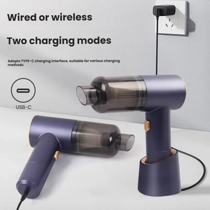 Mini aspirador de polvo inalámbrico integrado de soplado y succión de coche portátil, plumero de aire eléctrico de mano - Product Image 6