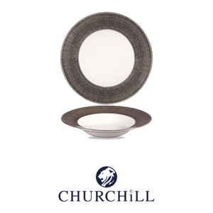 Bol à pâtes Bamboo Relief Dusk 24 cm Intérieur 13,5 cm Churchill -12-Dubalwbm - Product Image 4