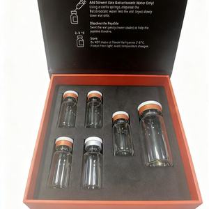 Caja de Embalaje para Viales de Péptidos con Logotipo Personalizado, Caja de Cartón Magnética Negra Mate para Impresión de Cajas de Péptidos de 3 ml, 5 ml y 10 ml - Product Image 6