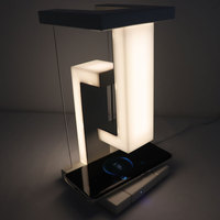Lampe flottante anti-gravité Veilleuse LED USB moderne Contrôle tactile Gradation en continu Charge Lampe de bureau Salle de lecture sans fil