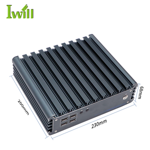 Computer Industriale Fanless Integrato I5 1235u Dieci Core Supporto NVME Mini PC per Automazione Industriale - Product Image 5