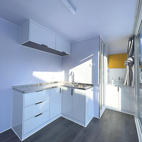 Maison préfabriquée de luxe de 5 m pour villas de luxe, utilisation comme chambre à coucher