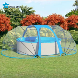 Dôme de <span class=keywords><strong>piscine</strong></span> Starmatrix I Couverture de <span class=keywords><strong>piscine</strong></span> <span class=keywords><strong>hors</strong></span> <span class=keywords><strong>sol</strong></span> Film transparent résistant aux UV Dôme de <span class=keywords><strong>piscine</strong></span> - Product Image 1
