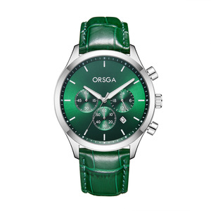 Reloj de pulsera multifuncional para hombre con tres esferas y seis manecillas, con fecha, venta al por mayor de fábrica, reloj de cuarzo moderno y ejecutivo - Product Image 4