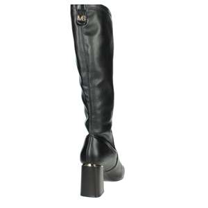Mariella Burani Knee <b>High</b> Boots <b>Black</b> <b>Heel</b> 8 Cm <b>Women</b> Fashion - Product Image 3