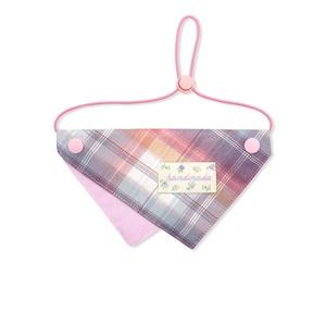 Nouveau Bandana Triangulaire Macaron Printemps pour Animaux de Compagnie – Design Bavoir JK pour Petits Chiens et Chats – Serviette Anti-Bave - Product Image 5