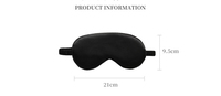 Masque de nuit avec bandeau en satin de soie doux personnalisé masque de sommeil respirant avec sangle élastique pour cadeau de mariage de voyage