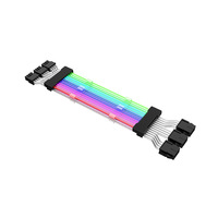 PLUS V2 24pin RGB Cables de extensión 220mm ARGB GPU RGB 24PIN Cable de extensión ARGB SYNC PSU Extensión Rgb Cable Pc Gpu