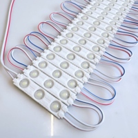 Modules LED d'injection haute luminosité 6113 12V 3 LED 1,5W étanches pour boîte publicitaire extérieure, module LED SMD 2835
