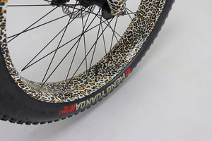 26-дюймовый горный велосипед с 21 скоростью, дисковыми тормозами, амортизационной вилкой, алюминиевой рамой и толстыми шинами, рама из высокоуглеродистой стали, для бездорожья - Product Image 6