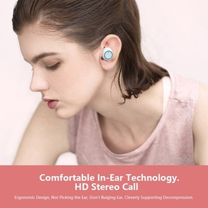Handsfree <span class=keywords><strong>Ture</strong></span> หูฟังเอียร์บัดไร้สายสเตอริโอเบสลึก,หูฟัง Hifi สำหรับเล่นกีฬาหูฟังเล่นเกมหูฟังฟังเพลงหูฟังบลูทูธ5.0 - Product Image 6