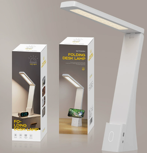 Đèn bàn LED gấp gọn hiện đại, tích hợp giá đỡ điện thoại, sạc được, điều chỉnh góc 120 độ, điều khiển cảm ứng, bảo vệ mắt, dùng để học tập và đọc sách - Product Image 5