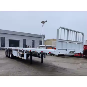 Semirremolque de Plataforma de 3 Ejes para Uso Agrícola, para Transporte y Almacenamiento - Product Image 6