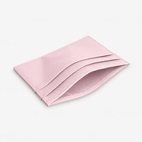 Dompet Kartu Kulit Tipis Harga Pabrik, Laris Manis, Tempat Kartu Kredit & ID Kulit PU Saffiano
