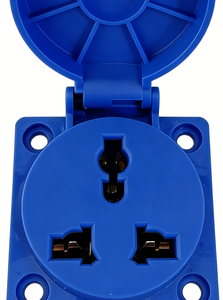 IP54 Wasserdichte Universelle Dreipolige Steckdose 220V/250V AC Elektrische Anschlussdose - Product Image 3