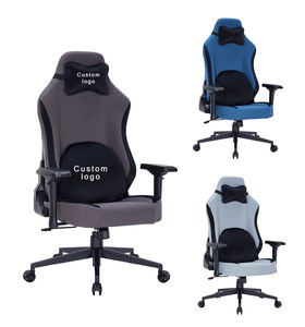 Fauteuil de jeu ergonomique Razer haut de gamme, style course traditionnel, avec coussin en tissu et éponge douce, dossier inclinable, accoudoirs réglables et dossier en filet, pour bar et ordinateur. - Product Image 2
